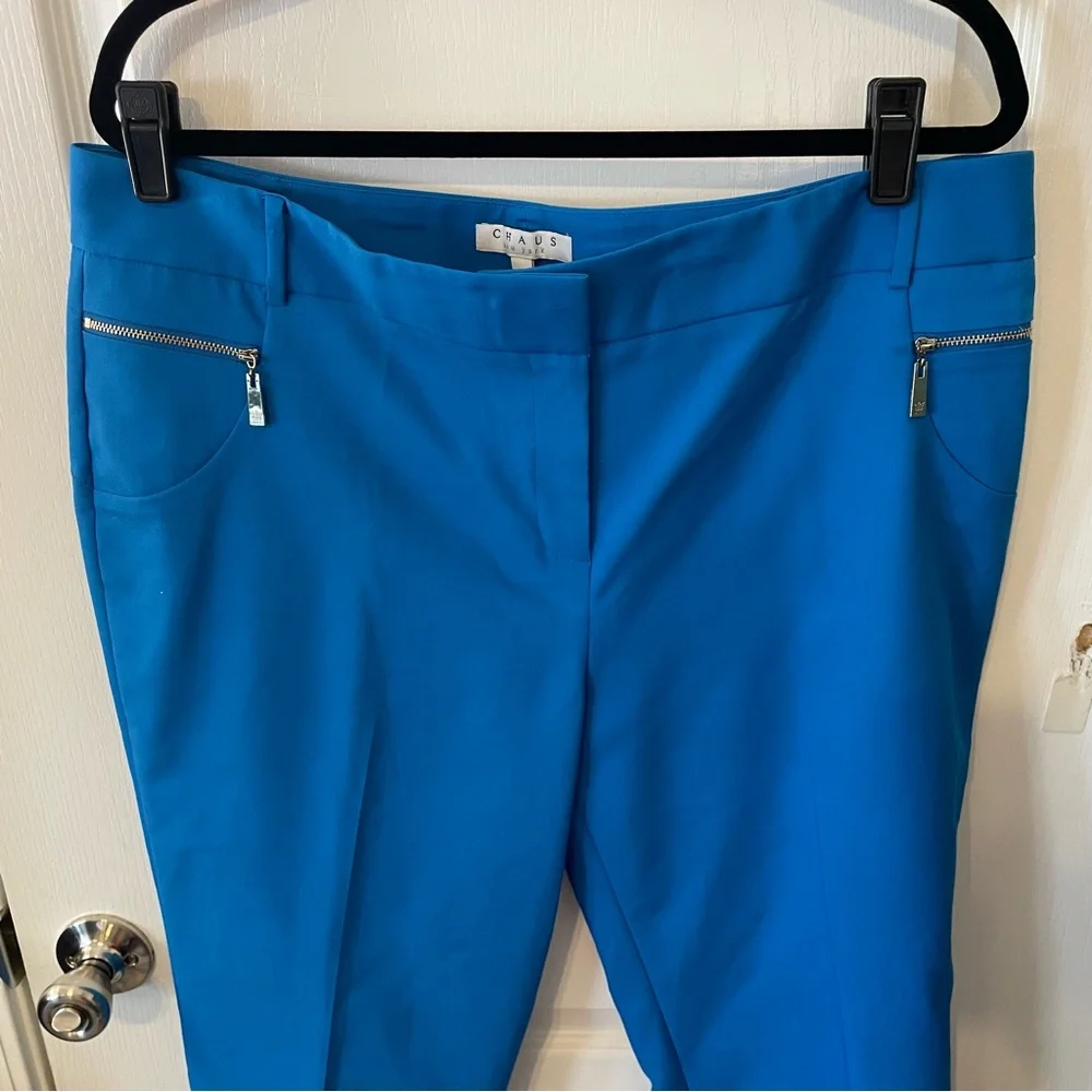 Chaus Blue Women's Trousers‎ NWT